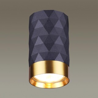 4287/1C HIGHTECH ODL22 263 черный/золотистый/металл Потолочный светильник IP20 LED GU10 max 10W AD ASTRUM-foto3