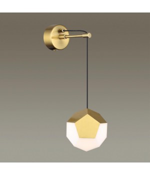 4305/7WL HIGHTECH ODL22 213 золото Настенный светильник LED 7W 420Лм IP20 BINGO-foto3