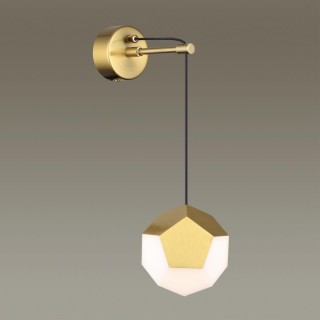 4305/7WL HIGHTECH ODL22 213 золото Настенный светильник LED 7W 420Лм IP20 BINGO-foto3