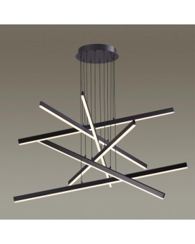 3890/96L L-VISION ODL20 146 черный/металл Подвесной светильник LED 4000K 96W 220V RUDY-foto4