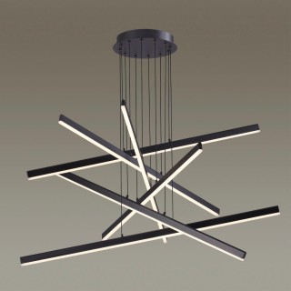 3890/96L L-VISION ODL20 146 черный/металл Подвесной светильник LED 4000K 96W 220V RUDY-foto4