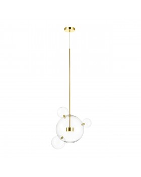 4640/12LA L-VISION ODL20 329 золотой/прозрачный Подвес LED 4000K 12W 220V BUBBLES-foto6