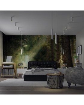 370761 OVER NT21 212 белый Светильник накладной, провод 2м IP20 GU10 50W 220V MAIS-foto3