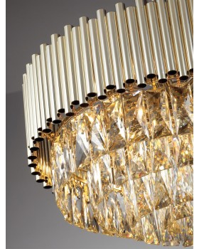 4120/9 HALL ODL19 431 золото/хрусталь Люстра E14 12*40W PALLADA-foto4