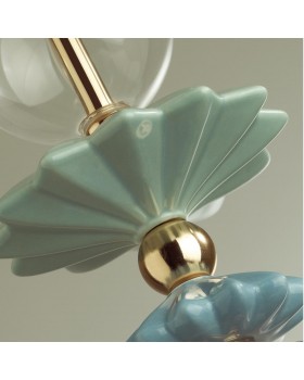 4855/1 CLASSIC ODL_EX22 67 золото/раноцветн./керамика/стекло Подвес E14 1*40W 4855/1 BIZET-foto7