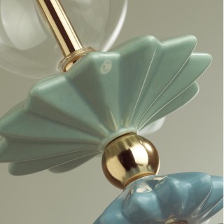 4855/1 CLASSIC ODL_EX22 67 золото/раноцветн./керамика/стекло Подвес E14 1*40W 4855/1 BIZET-foto7