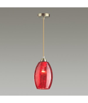 4488/1 SUSPENTIONI LN20 143 античная бронза, красный Подвес E27 60W 220V SAPPHIRE-foto3