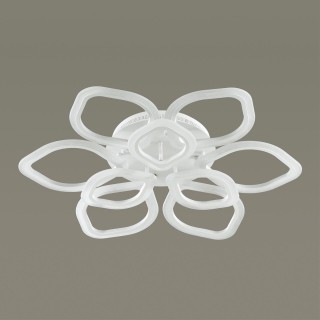 3770/99CL LEDIO LN19 040 белый Люстра потолочная диммир. с ДУ LED 130W 3000-6000К 10140Лм 220V ARIEL-foto3