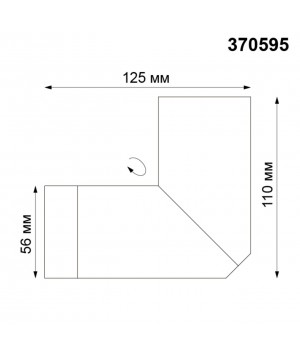 370595 OVER NT19 220 матовый белый Накладной светильник IP20 GU10 50W 220-240V ELITE-foto2