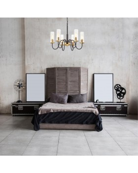 3781/6 MODERNI LN19 191 черный, бронза Люстра E27 6*40W 220V SHEILA-foto6