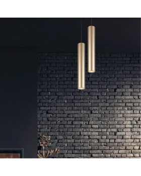 3828/1CA HIGHTECH ODL19 266 золот/металл Подвесн/накладн.светильник GU10 1*50W D60хH400-1420 VINCERE-foto10