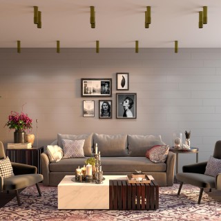 370759 OVER NT21 212 золото Светильник накладной IP20 GU10 50W 220V MAIS-foto3