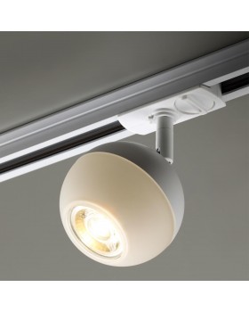 370824 PORT NT22 081 белый Светильник трековый однофазный трехжильный IP20 GU10 9W 220V GARN-foto7