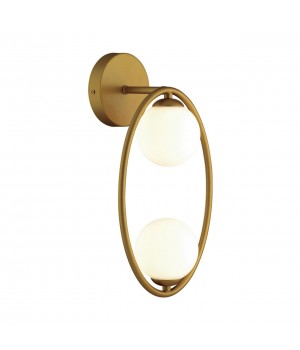 4808/2W MODERN ODL21 399 золотой/белый Бра G9 2*40W SLOTA-foto5