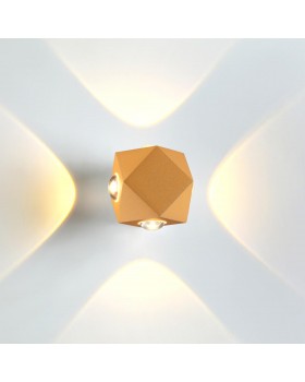 4220/8WL HIGHTECH ODL21 189 золотист/металл Настенный светильник IP54 LED 8W 724Лм 3200K DIAMANTA-foto6