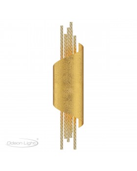 3901/5W L-VISION ODL20 215 золотистый/стекло/металл Настенный светильник LED 4000K 5W 220V MONICA-foto10