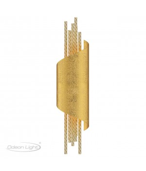 3901/5W L-VISION ODL20 215 золотистый/стекло/металл Настенный светильник LED 4000K 5W 220V MONICA-foto10