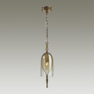 4892/1 NEO ODL_EX22 63 бронзовы/коньячный/стекло Подвес E14 1*40W BELL-foto4
