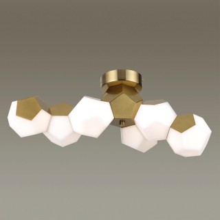 4305/36CL HIGHTECH ODL22 213 золото Потолочный светильник LED 36W 2160Лм IP20 BINGO-foto3