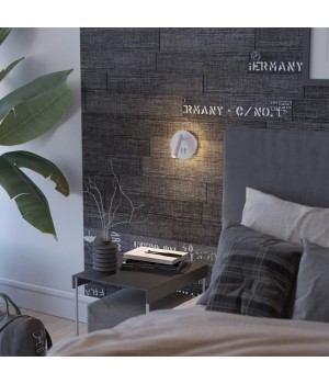 3912/9WL HIGHTECH ODL20 277 бел/металл Наст-й свет-к с лампой д/чтения с выкл LED 9W 3000K 220V BEAM-foto3