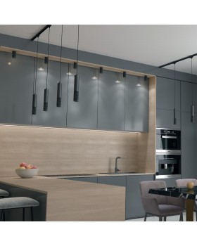 370754 OVER NT21 213 черный Светильник накладной IP20 GU10 50W 220V MAIS-foto3