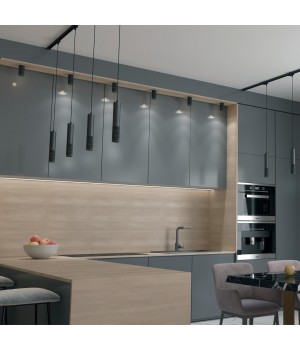 370754 OVER NT21 213 черный Светильник накладной IP20 GU10 50W 220V MAIS-foto3