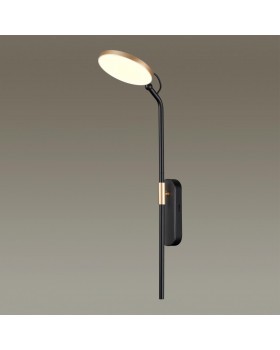 4297/7WL HIGHTECH ODL22 173 черный с ант. бронзой/металл Настенный светильник IP20 LED 7W 731Лм 3000K REDMOND-foto4