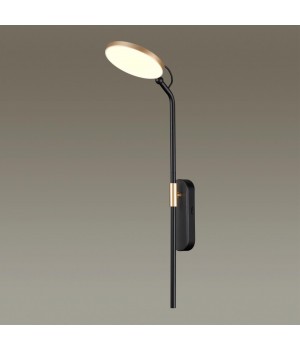 4297/7WL HIGHTECH ODL22 173 черный с ант. бронзой/металл Настенный светильник IP20 LED 7W 731Лм 3000K REDMOND-foto4