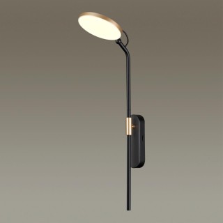 4297/7WL HIGHTECH ODL22 173 черный с ант. бронзой/металл Настенный светильник IP20 LED 7W 731Лм 3000K REDMOND-foto4