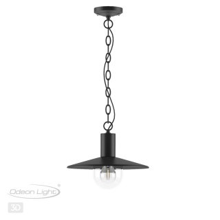 4833/1 NATURE ODL21 573 черный/стекло Ландшафтный светильник-подвес E27 1*40W IP44 FURCADIA-foto5