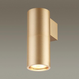 3828/1W HIGHTECH ODL20 218 золотистый/металл Настенный светильник GU10 50W DUETTA-foto3
