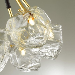 4789/5 LOFT ODL21 501 черный/золотой/прозрачный Люстра G9 5*40W STONO-foto7