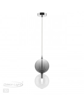 4980/1A PENDANT ODL22 298 хром/дымчатый/стекло Подвес G9 1*40W TWIXY-foto5