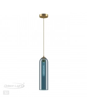 4641/1 PENDANT ODL20 337 золотой/синий Подвес E27 60W 220V VOSTI-foto5