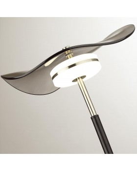 4858/10TL L-VISION ODL_EX21 67 никель/дымчатый/стекло Настольная лампа LED 1*10W 3500K FLUENT-foto8