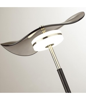 4858/10TL L-VISION ODL_EX21 67 никель/дымчатый/стекло Настольная лампа LED 1*10W 3500K FLUENT-foto8