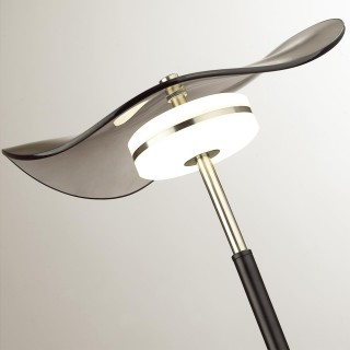 4858/10TL L-VISION ODL_EX21 67 никель/дымчатый/стекло Настольная лампа LED 1*10W 3500K FLUENT-foto8