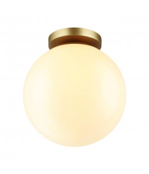 4248/1C HIGHTECH ODL21 245 золотист/металл/белый/акрил Потолочный светильник IP44 E27 LED max 9W BOSCO-foto6