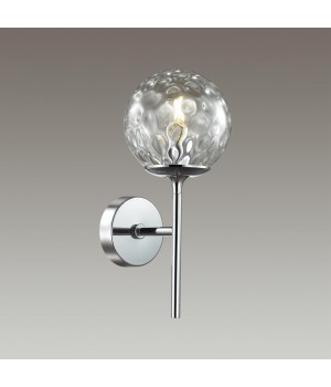 4982/1W MODERN ODL22 323 хром/прозрачный/стекло Бра E14 1*40W VERASA-foto4