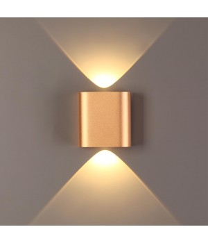 4212/2WL HIGHTECH ODL21 197 золот/металл Настен.светильник IP20 LED 2W 241Лм 3000K MAGNUM-foto4