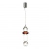 4826/18L PENDANT ODL21 321 хром/дымчатый/бордо/прозрачный Подвес LED 18W BEANS