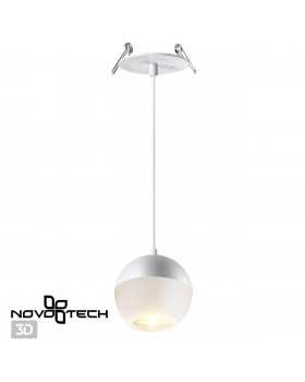 370815 SPOT NT22 231 белый Светильник встраиваемый, длина провода 2м IP20 GU10 9W 220V GARN-foto4