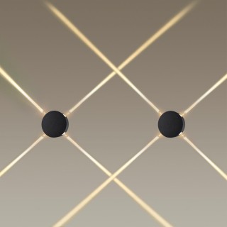 4262/8WL HIGHTECH ODL21 191 черный/металл Настенный светильник IP20 LED 8W 275Лм 3000K BEATA-foto3