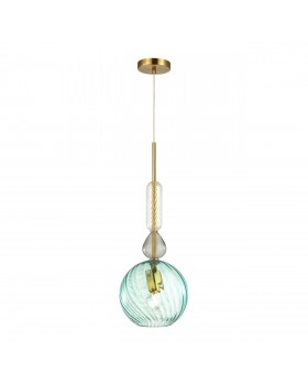 4648/1 PENDANT ODL20 342 золотой/синий/разноцветный Подвес E27 60W 220V BELLA-foto7