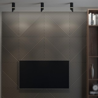 370905 OVER NT22 288 черный/золото Светильник накладной влагозащищенный IP44 GU10 9W 220V DELTA-foto3