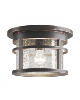 4044/1C NATURE ODL18 589 коричневый/патина Уличный потолочный светильник IP44 E27 60W 220V VIRTA-foto3