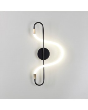 4303/12WL HIGHTECH ODL22 177 черный/античная бронза Настенный светильник IP20 LED 12W 720Лм 4000K KEYS-foto7