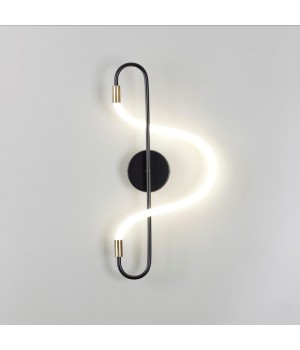 4303/12WL HIGHTECH ODL22 177 черный/античная бронза Настенный светильник IP20 LED 12W 720Лм 4000K KEYS-foto7