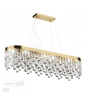 4986/12 HALL ODL22 449 золотой/хрусталь Люстра E14 12*40W DAKISA-foto5