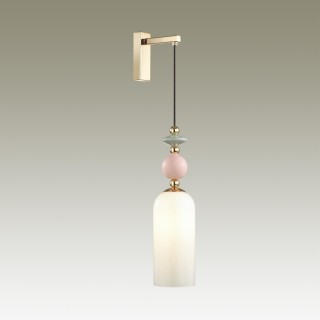 4861/1WA CLASSIC ODL_EX21 73 золото/разноцветн./керамика/стекло Бра E14 1*40W CANDY-foto4